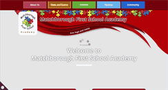 Desktop Screenshot of matchboroughfirst.org.uk
